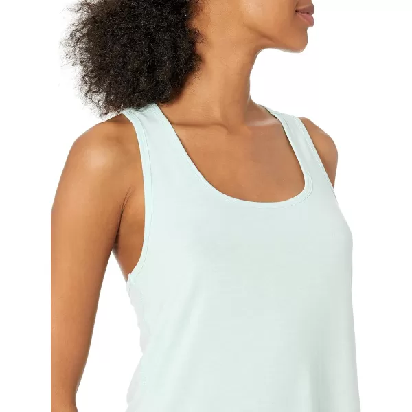 Amazon Essentials Womens Studio RelaxedFit Racerback Tank Multipacks1 Light Blue