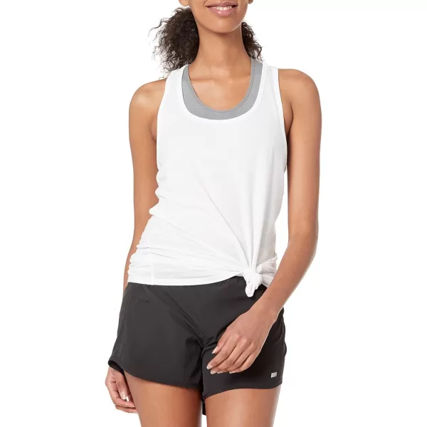 Amazon Essentials Womens Studio RelaxedFit Racerback Tank Multipacks2 BlackWhite