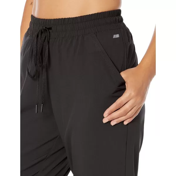 Amazon Essentials Womens Studio Woven Stretch Ankle PantBlack