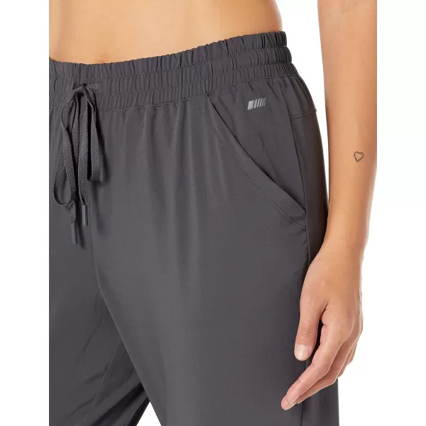 Amazon Essentials Womens Studio Woven Stretch Jogger PantDark Grey