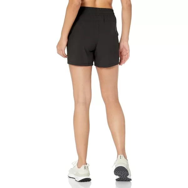 Amazon Essentials Womens Studio Woven Stretch ShortBlack