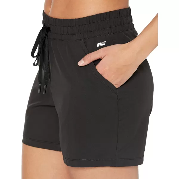 Amazon Essentials Womens Studio Woven Stretch ShortBlack