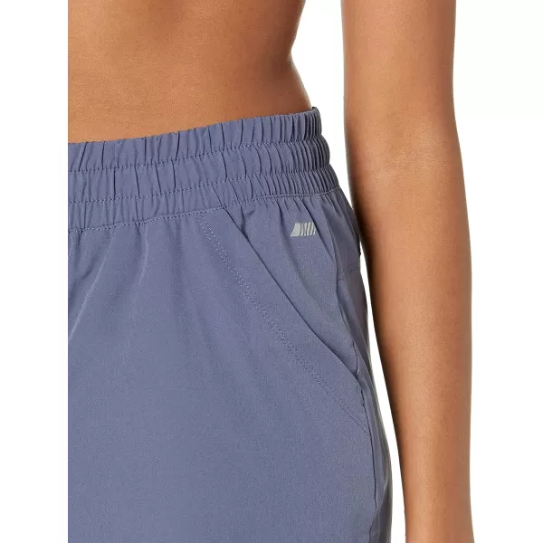 Amazon Essentials Womens Studio Woven Stretch ShortBlue Nightshadow