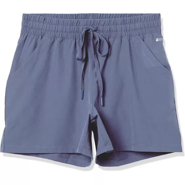 Amazon Essentials Womens Studio Woven Stretch ShortBlue Nightshadow