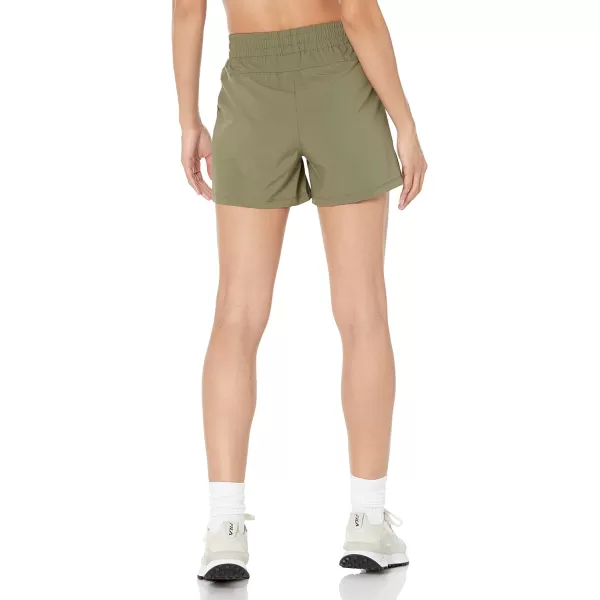 Amazon Essentials Womens Studio Woven Stretch ShortLight Olive