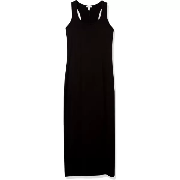 Amazon Essentials Womens Supersoft Terry Racerback Maxi Dress Previously Daily RitualBlack