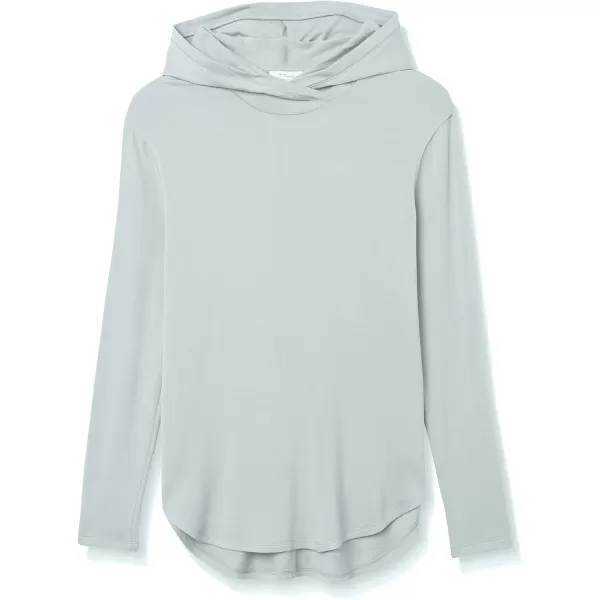 Amazon Essentials Womens Supersoft Terry StandardFit LongSleeve Hooded Pullover Previously Daily RitualRayon Blend Sage Green