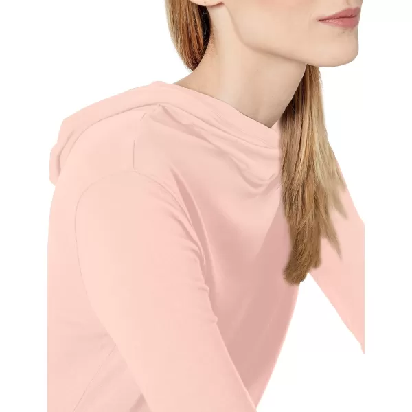 Amazon Essentials Womens Supersoft Terry StandardFit LongSleeve Hooded Pullover Previously Daily RitualRose