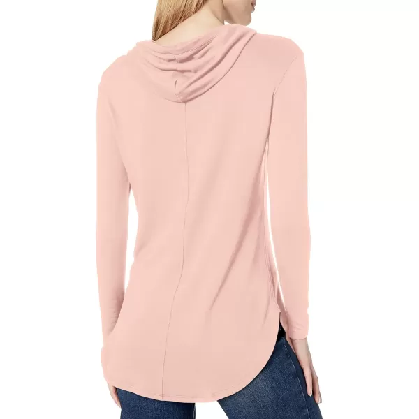 Amazon Essentials Womens Supersoft Terry StandardFit LongSleeve Hooded Pullover Previously Daily RitualRose