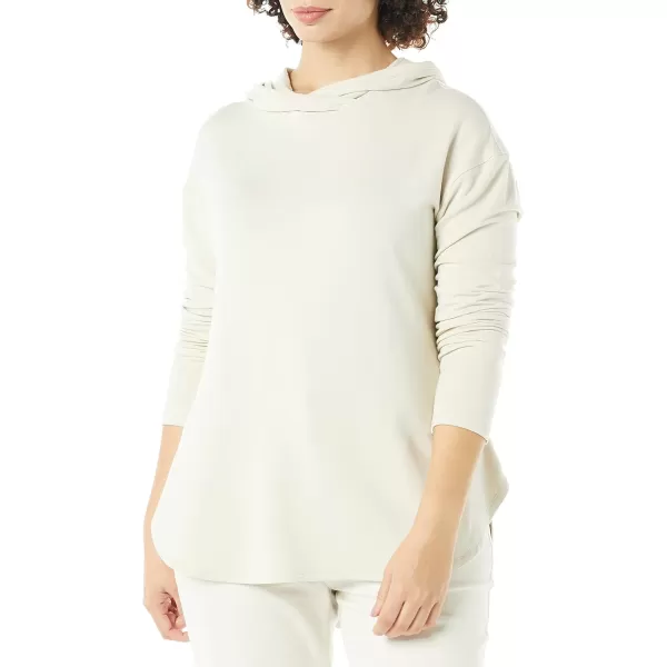 Amazon Essentials Womens Supersoft Terry StandardFit LongSleeve Hooded Pullover Previously Daily RitualSand
