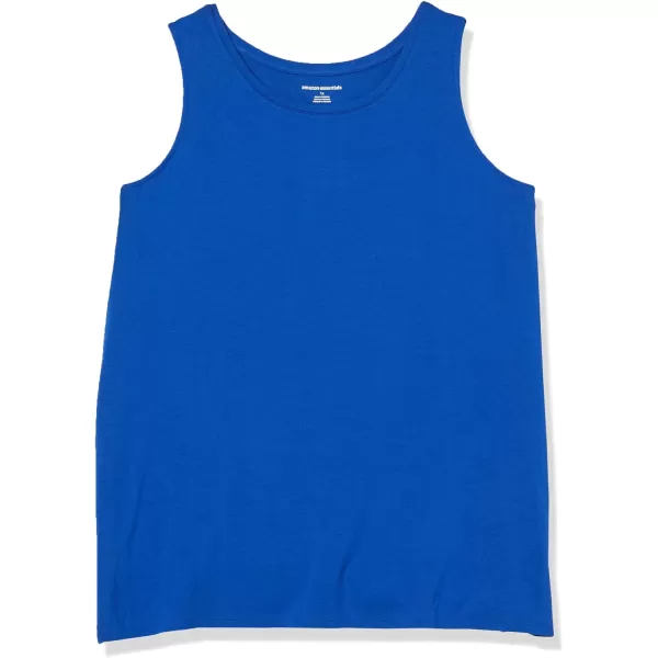 Amazon Essentials Womens Swing Tank Available in Plus SizeRayon Blend Cobalt Blue