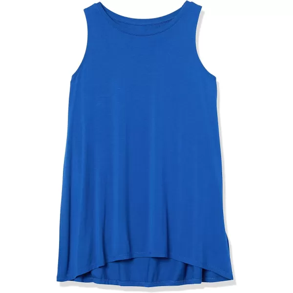 Amazon Essentials Womens Swing Tank Available in Plus SizeSustainably Sourced Rayon Blend Cobalt Blue