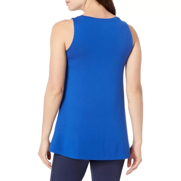 Amazon Essentials Womens Swing Tank Available in Plus SizeSustainably Sourced Rayon Blend Cobalt Blue