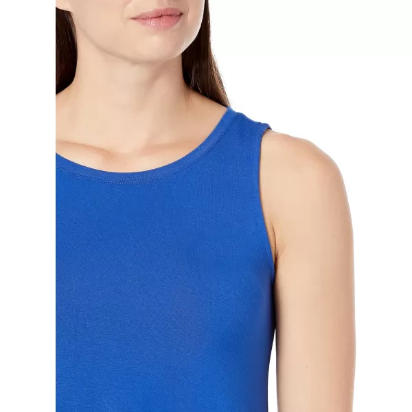 Amazon Essentials Womens Swing Tank Available in Plus SizeSustainably Sourced Rayon Blend Cobalt Blue