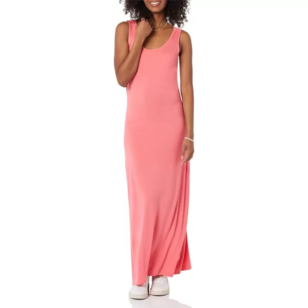 Amazon Essentials Womens Tank Maxi DressRayon Blend Hot Pink