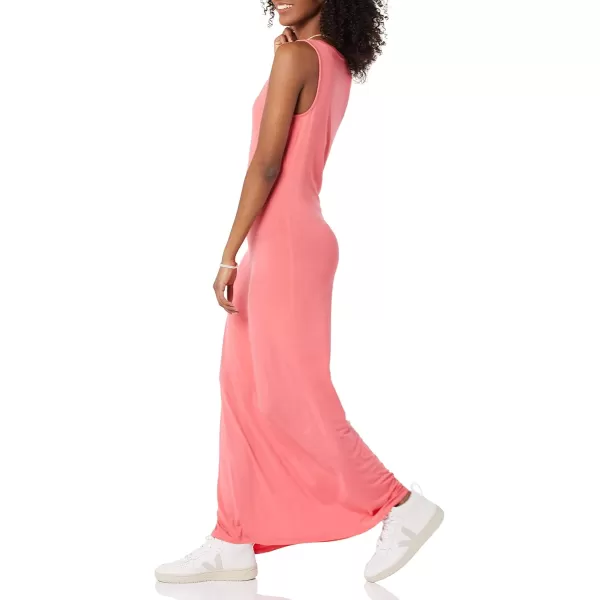 Amazon Essentials Womens Tank Maxi DressRayon Blend Hot Pink