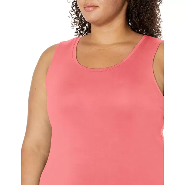 Amazon Essentials Womens Tank Maxi DressRayon Blend Hot Pink