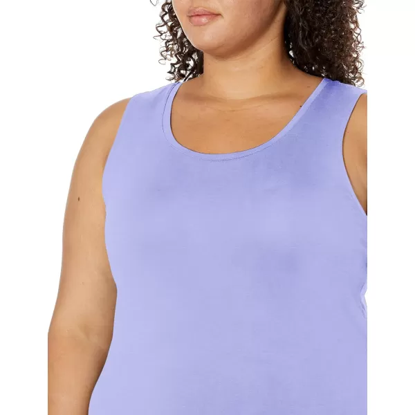 Amazon Essentials Womens Tank Maxi DressRayon Blend Soft Violet