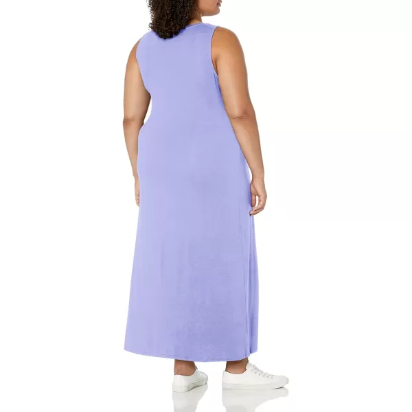 Amazon Essentials Womens Tank Maxi DressRayon Blend Soft Violet