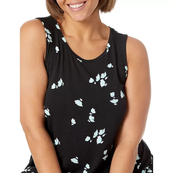 Amazon Essentials Womens Tank Swing Dress Available in Plus SizeRayon Blend Black Tulips