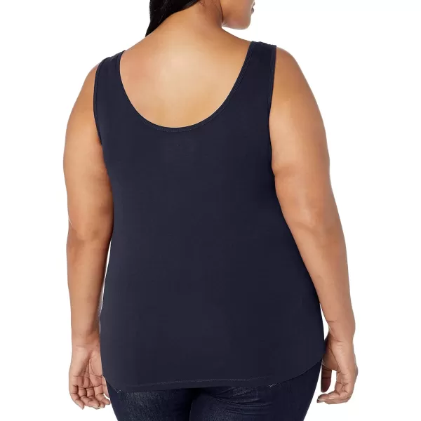 Amazon Essentials Womens Tank Top Available in Plus Size Multipacks1 Navy