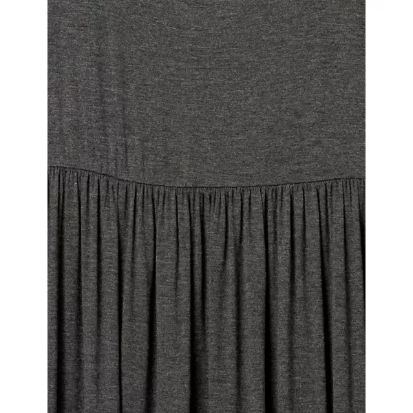 Amazon Essentials Womens Tank Waisted Maxi Dress Available in Plus SizeRayon Blend Charcoal Heather