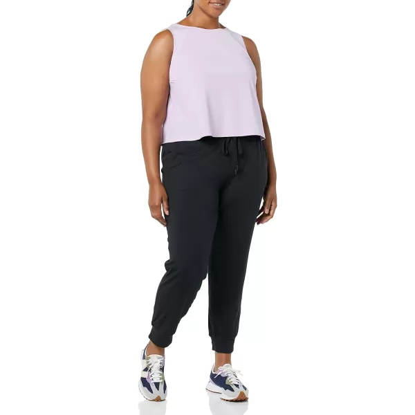 Amazon Essentials Womens Tech Stretch Cropped LooseFit TankLilac