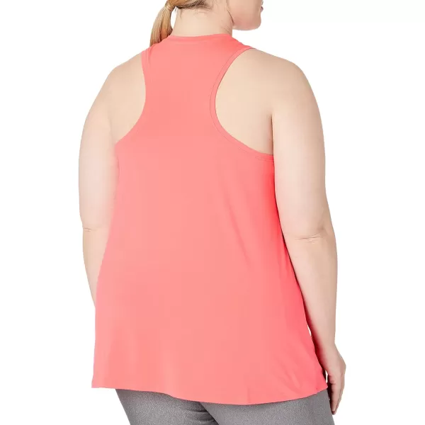 Amazon Essentials Womens Tech Stretch Racerback Tank Top Available in Plus Size Multipacks1 Bright Pink