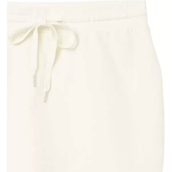 Amazon Essentials Womens Terry Cotton and Modal Drawstring Sweatshirt Skirt Previously Daily RitualCream