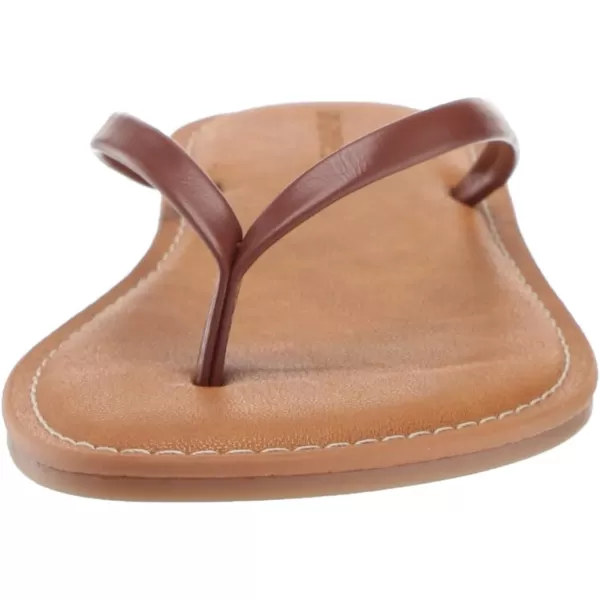 Amazon Essentials Womens Thong SandalBrown