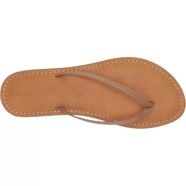 Amazon Essentials Womens Thong SandalDark Brown