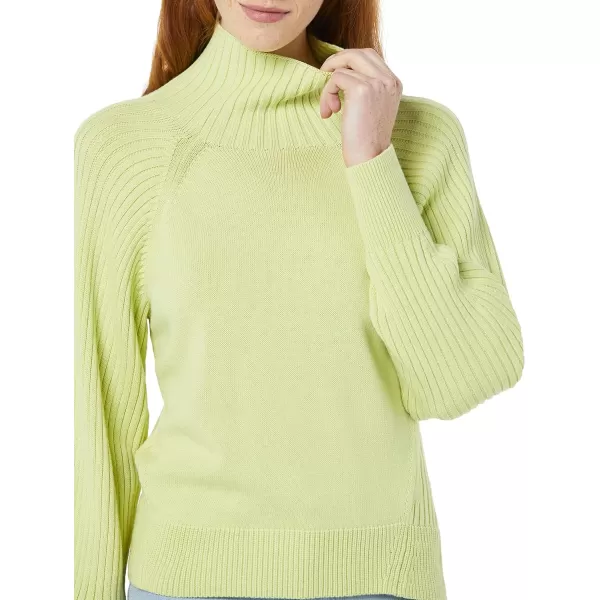 Amazon Essentials Womens Ultra Soft Oversized Cropped Cocoon Sweater Available in Plus Size Previously Daily RitualBright Olive Green