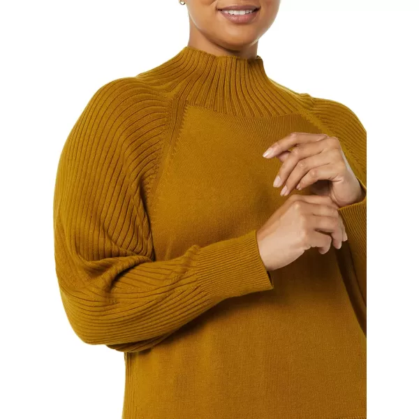 Amazon Essentials Womens Ultra Soft Oversized Cropped Cocoon Sweater Available in Plus Size Previously Daily RitualBrown