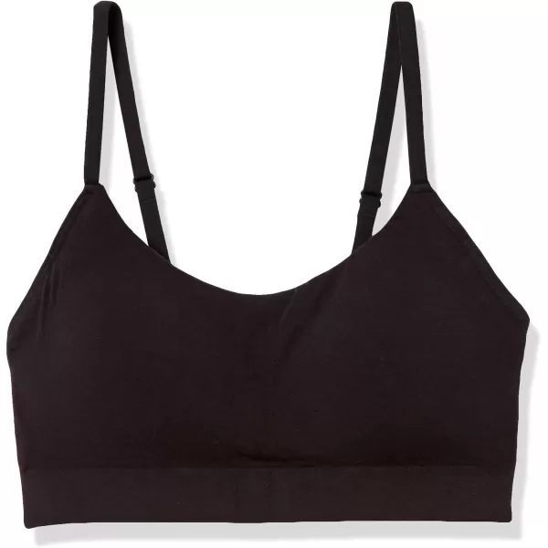 Amazon Essentials Womens Wirefree Bra Pack of 2BlackEcru