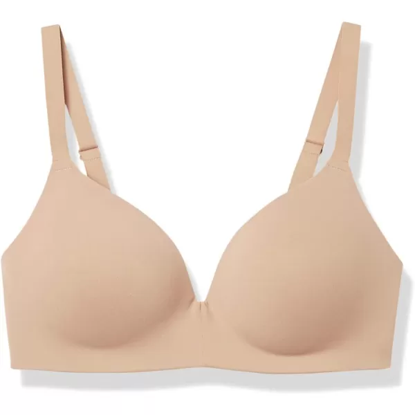 Amazon Essentials Womens Wireless BraLight Brown
