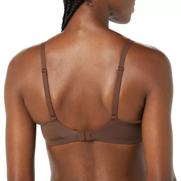 Amazon Essentials Womens Wireless Lightly Lined Bra Pack of 2BlackRich Hazel