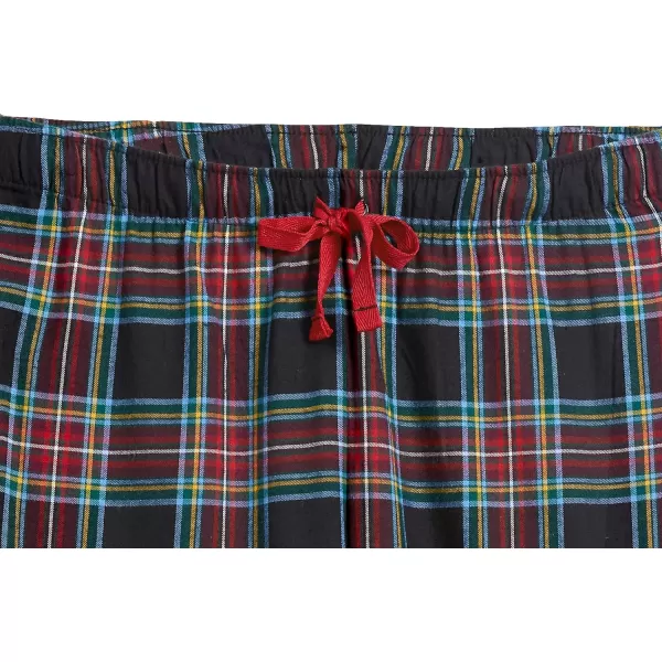 Amazon Essentials womens Flannel Sleep Pant Available in Plus SizeBlack Plaid