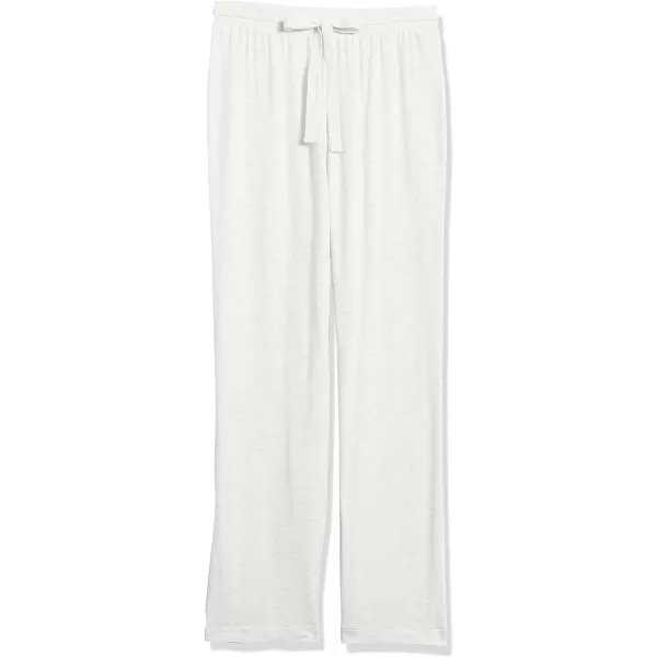 Amazon Essentials womens Lightweight Lounge Terry Pajama PantWhite Space Dye