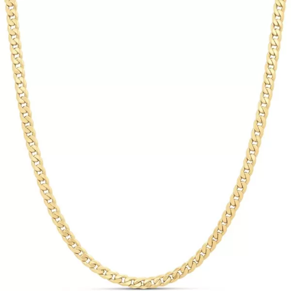 Amazon Essentials 14K Gold Plated Curb ChainYellow Gold 20 5 mm