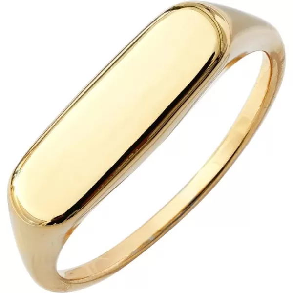 Yellow Gold 10 Oval