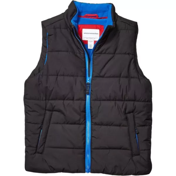 Amazon Essentials Boys and Toddlers Heavyweight Puffer VestBlack