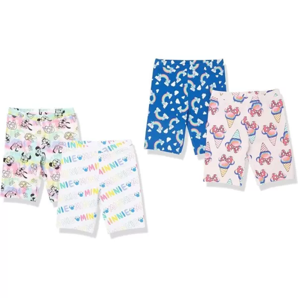 Amazon Essentials Disney  Marvel  Star Wars  Frozen  Princess Girls and Toddlers Bike Shorts Previously Spotted ZebraMinnie and Friends Midi