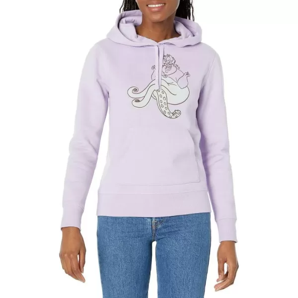 Amazon Essentials Disney  Marvel  Star Wars  Princess Womens Fleece Pullover Hoodie Sweatshirts Available in Plus SizeDisney Ursula