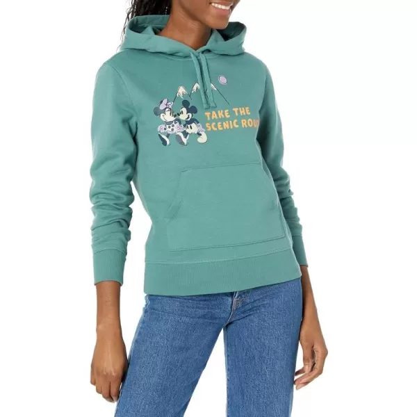 Amazon Essentials Disney  Marvel  Star Wars  Princess Womens Fleece Pullover Hoodie Sweatshirts Available in Plus SizeMickey Scenic Route