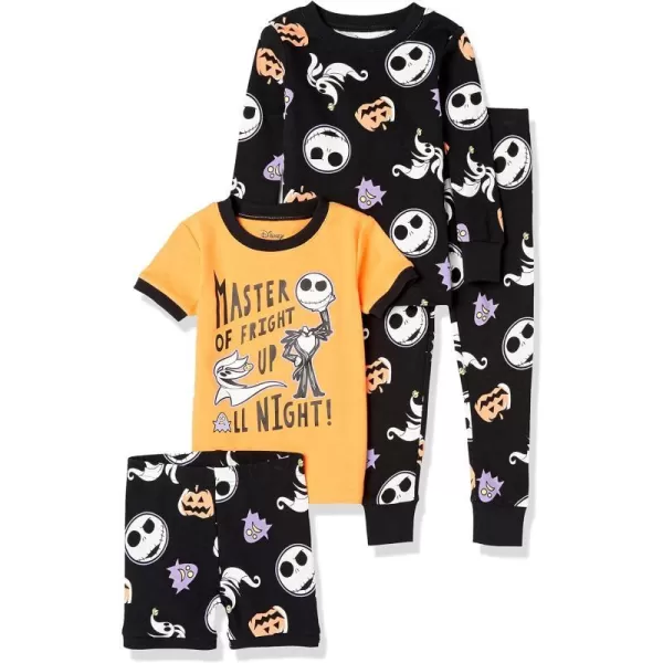 Amazon Essentials Disney  Marvel  Star Wars Babies Toddlers and Boys Pajama Set Previously Spotted Zebra Multipacks2 Nightmare Up All Night