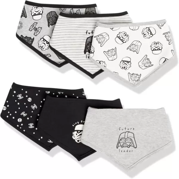 Amazon Essentials Disney  Marvel  Star Wars Baby Boys Bibs MultipacksStar Wars Tiny Trooper