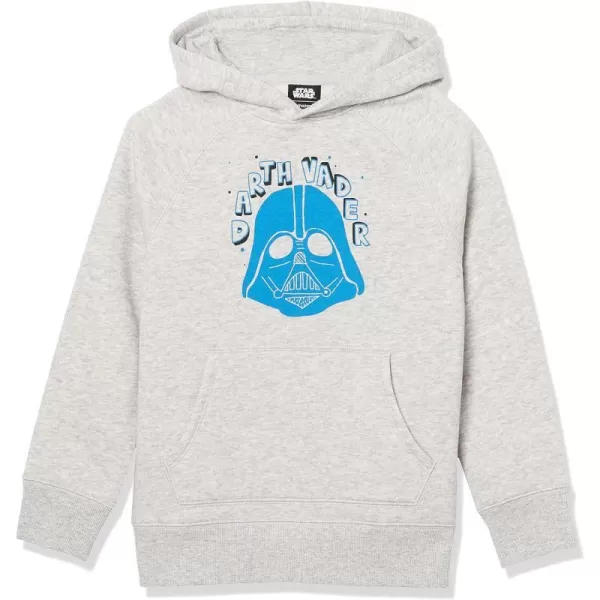 Amazon Essentials Disney  Marvel  Star Wars Boys and Toddlers Fleece Pullover Sweatshirt HoodiesStar Wars Vader