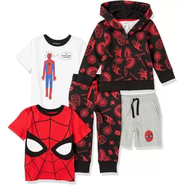 Amazon Essentials Disney  Marvel  Star Wars Boys and Toddlers Outfit Sets Previously Spotted ZebraMarvel Spiderman