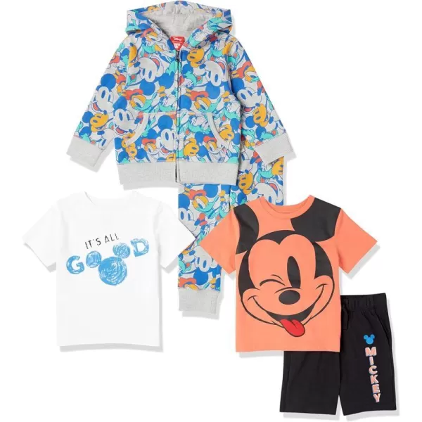 Amazon Essentials Disney  Marvel  Star Wars Boys and Toddlers Outfit Sets Previously Spotted ZebraMickey Jumble