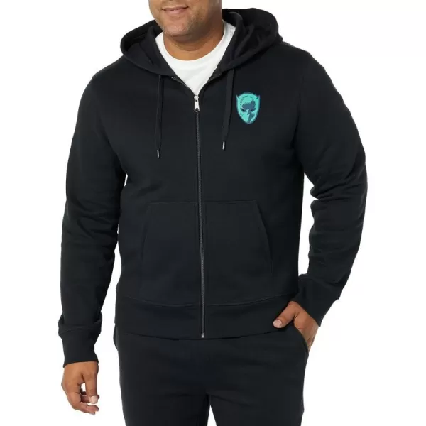 Amazon Essentials Disney  Marvel  Star Wars Mens Fleece FullZip Hoodie Sweatshirts Available in Big amp TallMarvel Black Panther